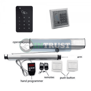 Automatic swing door