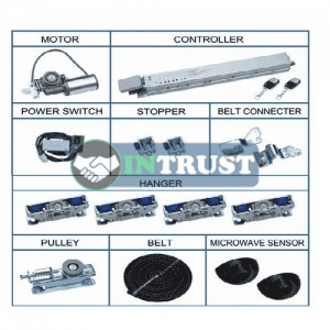 remote control glass door bd
