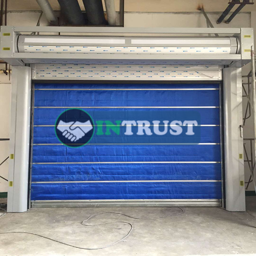 Inorganic Fireproof Rolling Shutter for Shopping Mall-intrust Inorganic Fireproof Rolling Shutter for Shopping Mall-intrust