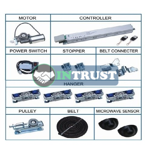 remote control glass door bd